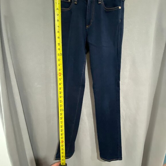 AG Adriano Goldschmied The Prima Jeans Size 26R Mid Rise Cigarette Dark Wash - Picture 6 of 9